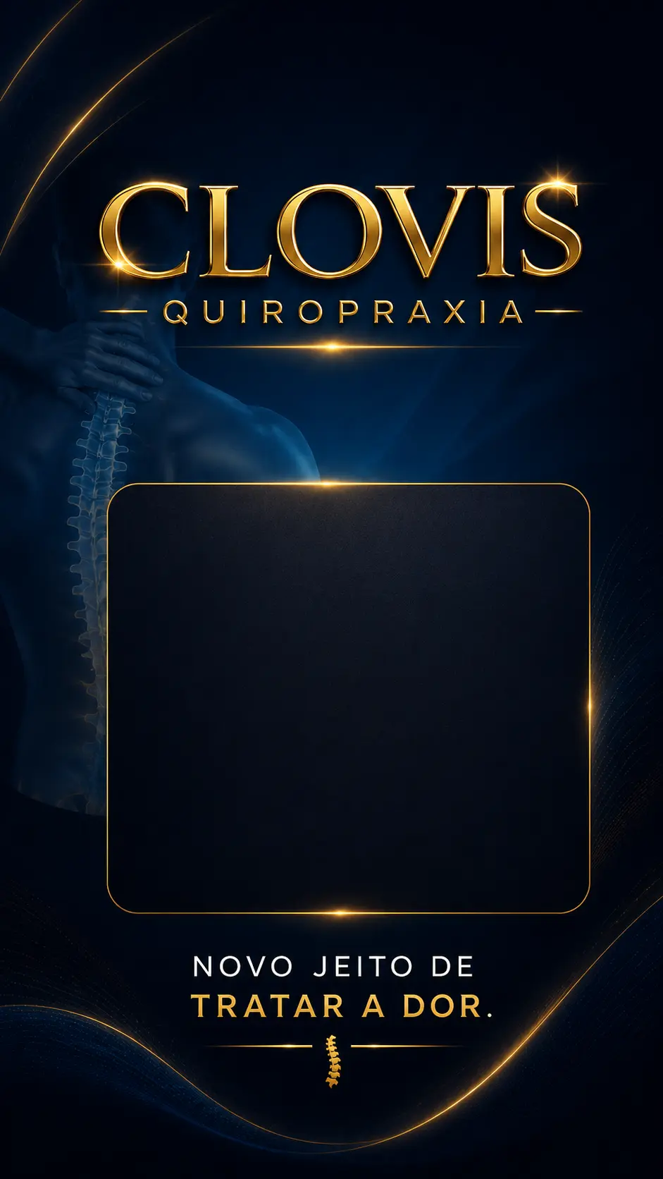 Capa do vídeo Clóvis Quiropraxia — novo jeito de tratar a dor